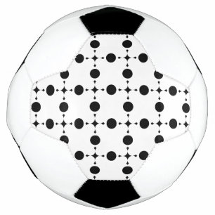 Black Polka Dots, Polka Dot Pattern, Dots, Dotted Soccer Ball