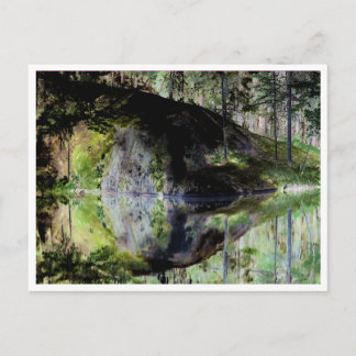 Black Pond Template Postcard