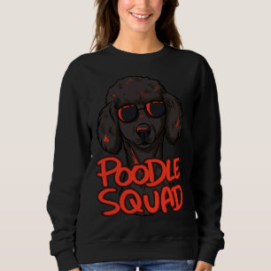 Black Poodle Squad Sweatshirt
