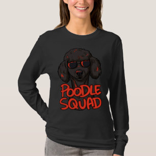 Black Poodle Squad T-Shirt