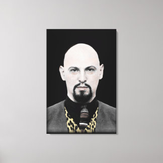 Black Pope on Canvas