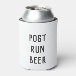 Black Post Run Can Cooler
