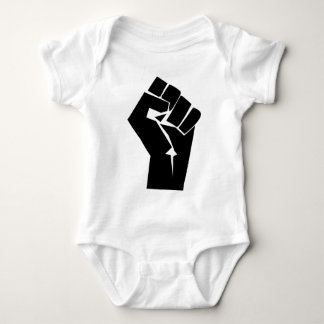 Black Power Baby Bodysuit