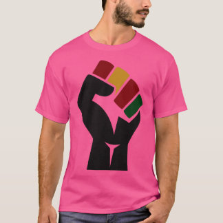 Black Power Fist Black History Month T-Shirt