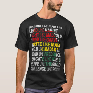 Black Power Shirt History Month African American P