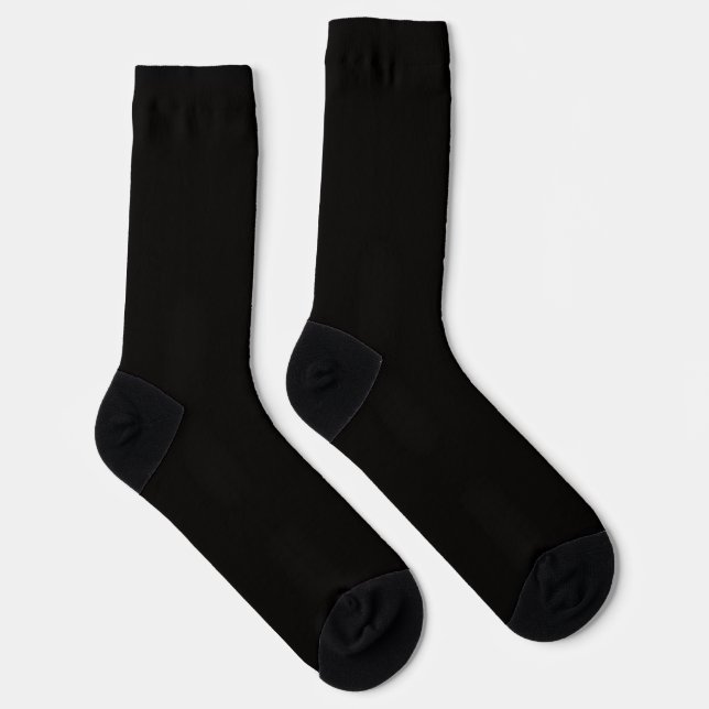  Black Premium Crew  Socks (Right)