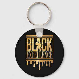 Black Pride Black History Month Black Afro Motivat Key Ring