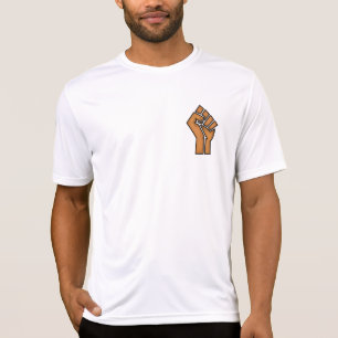 black pride fist unity history unity African brown T-Shirt