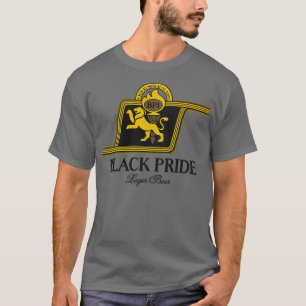 Black Pride Lager Beer Retro Defunct Wisconsin Bre T-Shirt
