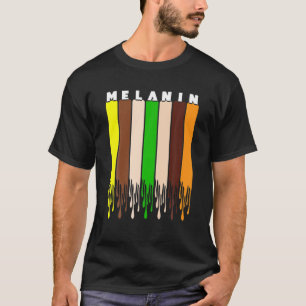 Black Pride Melanin For Women Men Afro Queens King T-Shirt