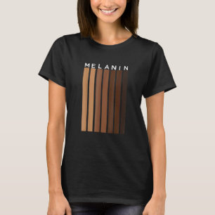 Black Pride Melanin For Women Men Afro Queens King T-Shirt