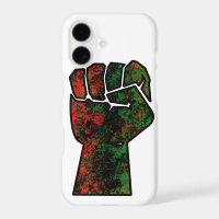 black pride red green fist pan African flag unity