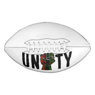 black pride red green fist pan African flag unity Football