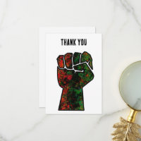 black pride red green fist pan African flag unity 