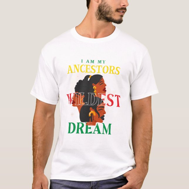 Black Pride Shirt | I Am Black History (Front)