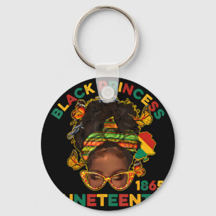 Black Princes Juneteenth 1865 History Month Melani Key Ring