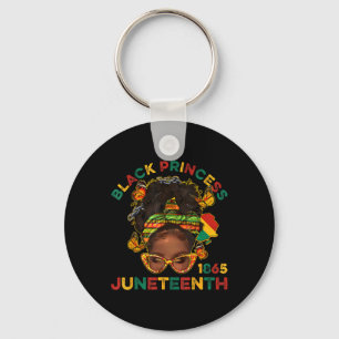 Black Princes Juneteenth 1865 History Month Melani Key Ring