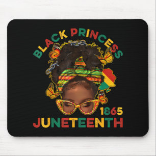 Black Princes Juneteenth 1865 History Month Melani Mouse Pad