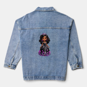 Black Princess Denim Jacket