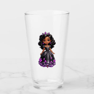 Black Princess Glass Cup