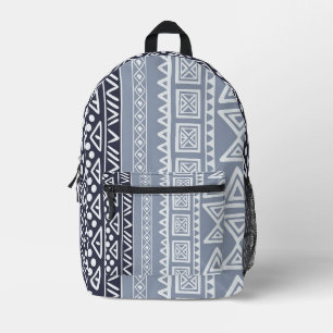 Black Print Cut Sew Bag