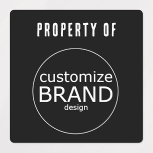 Black Property Of Company Business Logo 