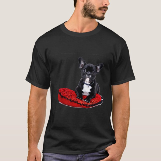Black Pug Classic  119 T-Shirt (Front)
