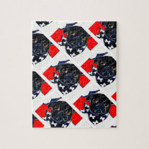 Black Pug Jigsaw Puzzle