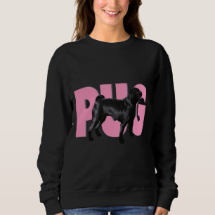 Black Pug - Pink Pug Classic T-Shirt 429 Sweatshirt