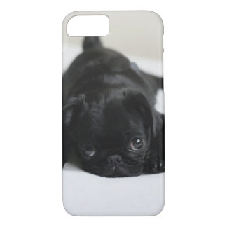 Black Pug Puppy Case-Mate iPhone Case