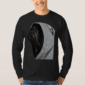 Black Pug Shirt Women Men Pug Mum Dad Life Tee Lov