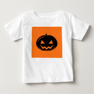 Black Pumpkin Baby T-Shirt