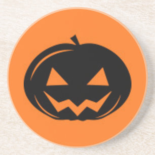 Black Pumpkin Coaster