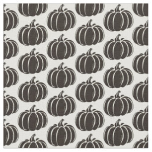Black Pumpkin – Festive Halloween and Vintage Fall Fabric