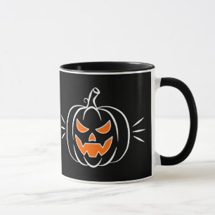 Black Pumpkin Mug