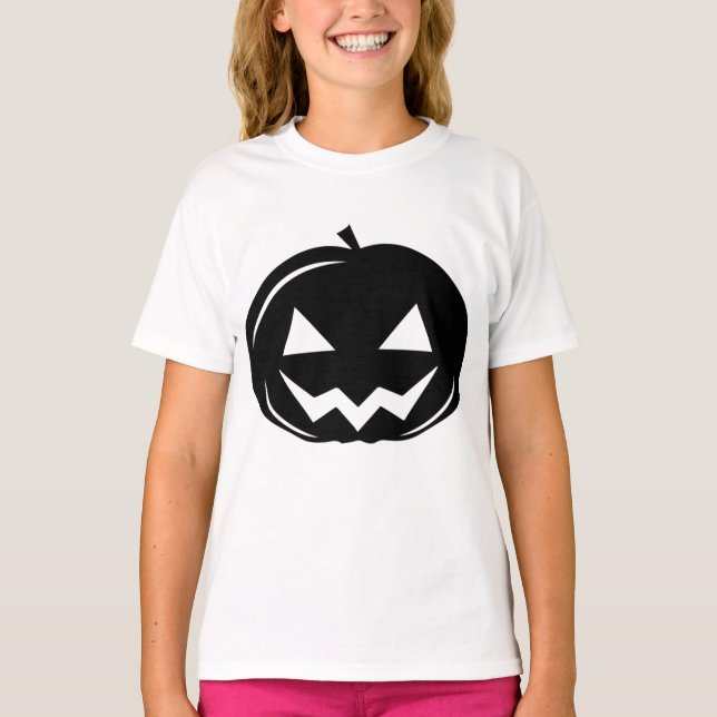 Black pumpkin T-Shirt (Front)
