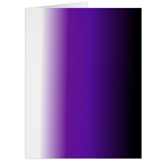 Black Purple White Ombre (Front)