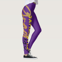 Black Purple Yellow Gold Foil Grad Year Chic