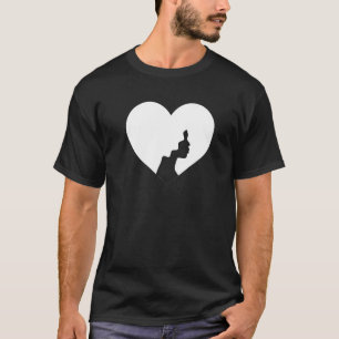 Black Queen Afro Heart Girl Magic Melanin Man Wome T-Shirt