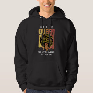 Black Queen Black History Feb For Women Strong Bla Hoodie