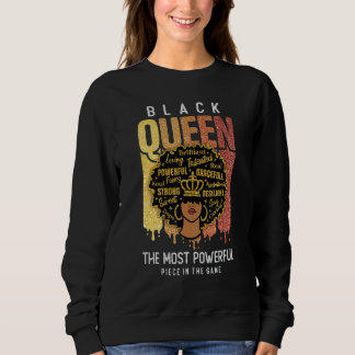 Black Queen Black History Feb For Women Strong Bla Sweatshirt