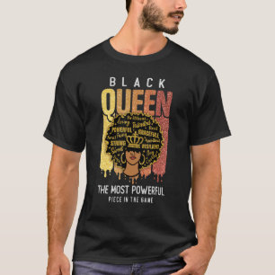 Black Queen Black History Feb For Women Strong Bla T-Shirt