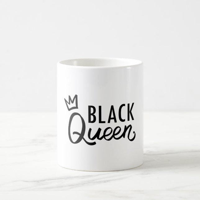 Black Queen  Coffee Mug (Center)