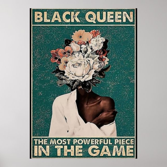 Black Queen in the Game Poster (Front)