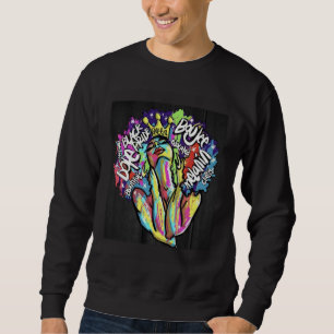 Black Queen Inspirational Graphic Sweatshirt