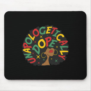Black Queen Melanin Drug African American Pride Hi Mouse Pad
