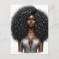 Black queen melanin Sista African American beautif
