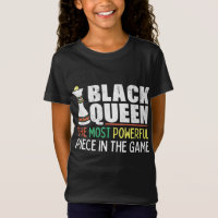 Black Queen Most Powerful Chess African American