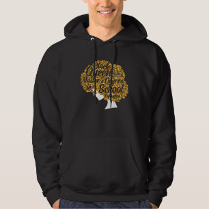 Black Queen MSW Social Work Degrees Masters Gradua Hoodie