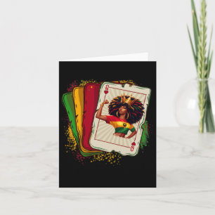 Black Queen Of Hearts Card Deck Game Proud Black H